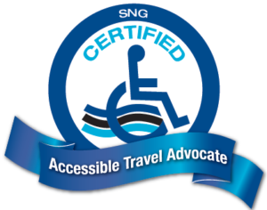 We are certified as Accessible Travel Advocates